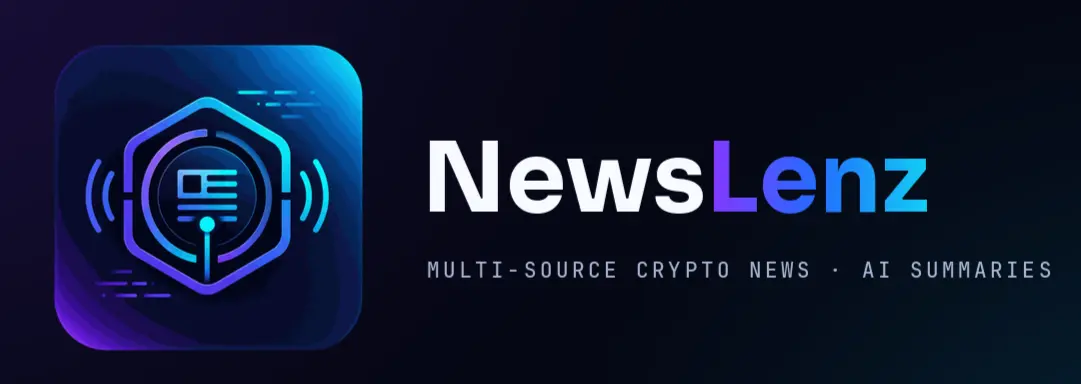 NewsLenz — multi-source crypto news · AI summaries