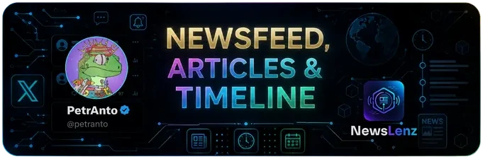 Newsfeed, Articles & Timeline — PetrAnto on X
